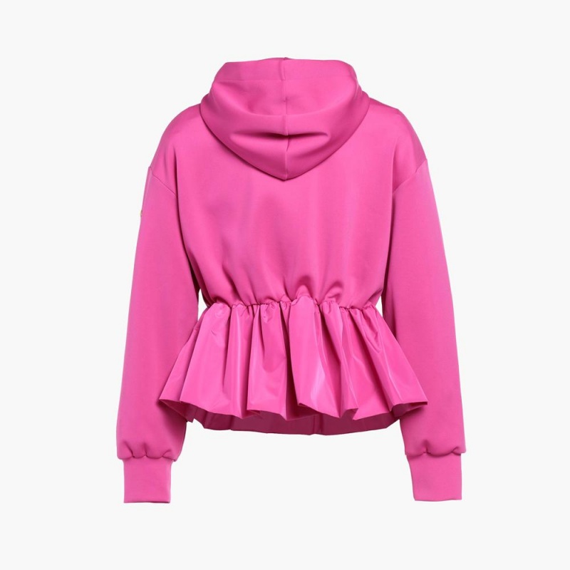 Bluza Goldbergh BUTTERCUP full zip hooded cardigan Różowe | 1659-TYOLR